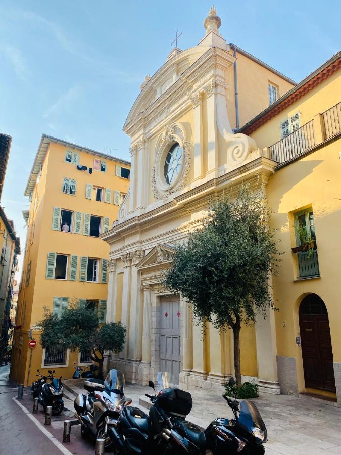 Modern Mansard Vieux-Nice Appartamento Esterno foto